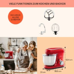 Bella Pico 2G Küchenmaschine 1300W 1,7PS 6 Stufen 5 Liter 13 Bella Pico 2G Küchenmaschine 1300W 1,7PS 6 Stufen 5 Liter -Geschäft Für Haushalts- Und Küchenbedarf 10033801 de 0005 usp