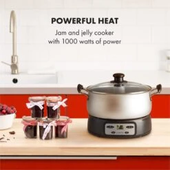 Jam Session Marmeladen- Und Geleekocher 1000W 2 Automatikprogramme -Geschäft Für Haushalts- Und Küchenbedarf 10034109 yy 0002 logo Klarstein Jam Session Marmeladen und Geleekocher