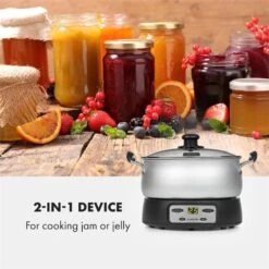 Jam Session Marmeladen- Und Geleekocher 1000W 2 Automatikprogramme -Geschäft Für Haushalts- Und Küchenbedarf 10034109 yy 0003 logo Klarstein Jam Session Marmeladen und Geleekocher