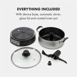 Jam Session Marmeladen- Und Geleekocher 1000W 2 Automatikprogramme -Geschäft Für Haushalts- Und Küchenbedarf 10034109 yy 0008 logo Klarstein Jam Session Marmeladen und Geleekocher