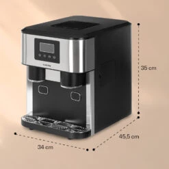 Eiszeit Crush Eiswürfelmaschine 2 Größen Crushed Ice -Geschäft Für Haushalts- Und Küchenbedarf 10034227 yy 0011 dimensions