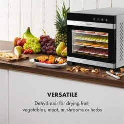 Flavour Dry Dörrautomat Temperatur: 35 - 75 °C Digitaler Thermostat -Geschäft Für Haushalts- Und Küchenbedarf 10034423 yy 0002 logo Klarstein Flavour Dry Doerrautomat schwarz