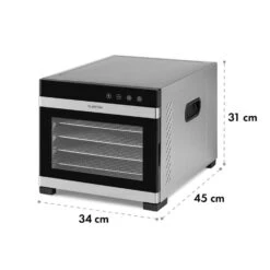 Flavour Dry Dörrautomat Temperatur: 35 - 75 °C Digitaler Thermostat -Geschäft Für Haushalts- Und Küchenbedarf 10034423 yy 0008 logo Klarstein Flavour Dry Doerrautomat schwarz