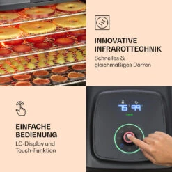 Florida Jerky Dörrautomat Infrarot 500W 4 Programme 35 Bis 75 °C -Geschäft Für Haushalts- Und Küchenbedarf 10034430 de 0003 logo