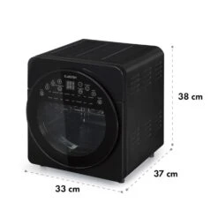 AeroVital Easy Touch Heißluftfritteuse 1700W 14l Timer 16 Programme Schwarz -Geschäft Für Haushalts- Und Küchenbedarf 10034452 yy 0008 logo Klarstein AeroVital easy touch Fritteuse schwarz