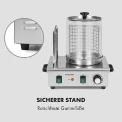 Wurstfabrik Pro 550 Hot Dog Maker 550W 2 Spieße 5L 30-100°C Edelstahl 19 Wurstfabrik Pro 550 Hot Dog Maker 550W 2 Spieße 5L 30-100°C Edelstahl -Geschäft Für Haushalts- Und Küchenbedarf 10034453 de 0008 logo