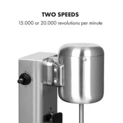 Kraftpaket Milchshake-Mixer Proteinshake 80W Edelstahl Silber -Geschäft Für Haushalts- Und Küchenbedarf 10034456 yy 0005 logo Klarstein Kraftpaket Pro Milchshake Mixer 80W