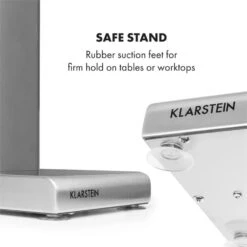 Kraftpaket Milchshake-Mixer Proteinshake 80W Edelstahl Silber -Geschäft Für Haushalts- Und Küchenbedarf 10034456 yy 0008 logo Klarstein Kraftpaket Pro Milchshake Mixer 80W