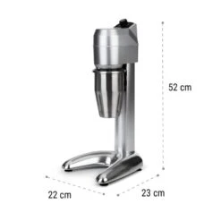Kraftprotz Milchshake-Mixer Proteinshake 300W Stufenlos Edelstahl -Geschäft Für Haushalts- Und Küchenbedarf 10034518 yy 0009 logo Klarstein Pro Kraftprotz Milchshake Mixer silber
