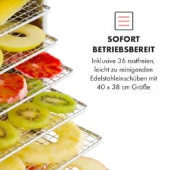 Master Jerky 550 Dörrautomat 2400W 40-90 °C 24h-Timer Edelstahl Silber -Geschäft Für Haushalts- Und Küchenbedarf 10034546 de 0004 logo