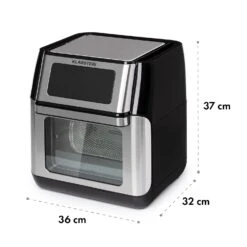 AeroVital Fry Heißluftfritteuse 1500W 10l Timer 9 Programme -Geschäft Für Haushalts- Und Küchenbedarf 10034575 yy 0011 dimensions