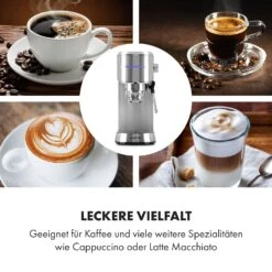 Futura Espressomaker 20 Bar 1450 Watt 20 Bar Wassertank: 1,25 Liter Rostfreier Edelstahl -Geschäft Für Haushalts- Und Küchenbedarf 10035183 de 0005 logo