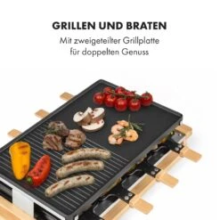Tournedo Raclette 1200W Aluminiumguss 8 Personen Holz-Dekor -Geschäft Für Haushalts- Und Küchenbedarf 10035219 de 0003 logo