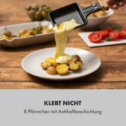 Tournedo Raclette 1200W Aluminiumguss 8 Personen Holz-Dekor -Geschäft Für Haushalts- Und Küchenbedarf 10035219 de 0004 logo