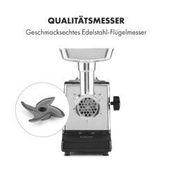 Kraftprotz Elektrischer Fleischwolf 700 W Kupfermotor Hack Wurst Kebbe Edelstahl -Geschäft Für Haushalts- Und Küchenbedarf 10035233 de 0004 logo