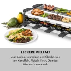 Tenderloin 50/50 Raclette-Grill 1200W 8 Personen Natursteinplatte Metallgrillplatte -Geschäft Für Haushalts- Und Küchenbedarf 10035260 de 0004 logo