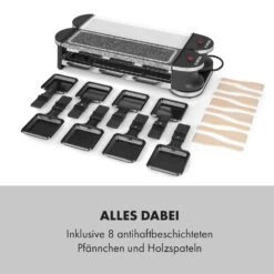 Tenderloin 50/50 Raclette-Grill 1200W 8 Personen Natursteinplatte Metallgrillplatte -Geschäft Für Haushalts- Und Küchenbedarf 10035260 de 0007 logo