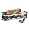 Tenderloin 50/50 Raclette-Grill 1200W 8 Personen Natursteinplatte Metallgrillplatte -Geschäft Für Haushalts- Und Küchenbedarf 10035260 yy 0001 titel