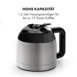 Arabica Thermoskanne Zubehör Ersatz Edelstahl Silber/schwarz 12 Arabica Thermoskanne Zubehör Ersatz Edelstahl Silber/schwarz -Geschäft Für Haushalts- Und Küchenbedarf 10035422 de 0005 logo