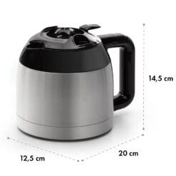 Arabica Thermoskanne Zubehör Ersatz Edelstahl Silber/schwarz 13 Arabica Thermoskanne Zubehör Ersatz Edelstahl Silber/schwarz -Geschäft Für Haushalts- Und Küchenbedarf 10035422 yy 0006 dimensions
