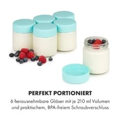 Gaia Greek Joghurt-Maker 1,26 L 6 Gläser Inkl. Sieb-Box 12 Gaia Greek Joghurt-Maker 1,26 L 6 Gläser Inkl. Sieb-Box -Geschäft Für Haushalts- Und Küchenbedarf 10035435 de 0003 logo