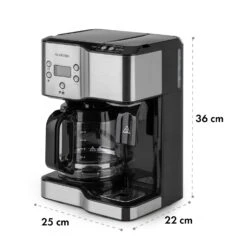Caldetto Kaffeemaschine 1900W Heißwasserspender 16 Caldetto Kaffeemaschine 1900W Heißwasserspender -Geschäft Für Haushalts- Und Küchenbedarf 10035476 yy 0008 logo Klarstein Caldetto Kaffeemaschine schwarz