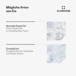 Icefestival Cube Eiswürfelbereiter 400W 1,9l 20kg/24h -Geschäft Für Haushalts- Und Küchenbedarf 10035579 de 0005 usp