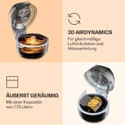 VitAir Smart Heißluftfritteuse App-Steuerung / 1400W / 7,75 Ltr / 20 Programme 15 VitAir Smart Heißluftfritteuse App-Steuerung / 1400W / 7,75 Ltr / 20 Programme -Geschäft Für Haushalts- Und Küchenbedarf 10035592 de 0006 logo