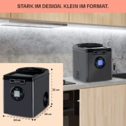 Icemeister 2G Eiswürfelmaschine 12kg/24h LC-Display Edelstahl -Geschäft Für Haushalts- Und Küchenbedarf 10035712 de 0006 usp