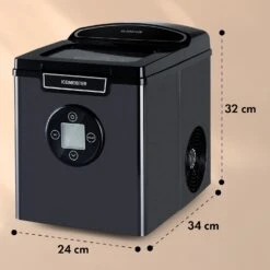 Icemeister 2G Eiswürfelmaschine 12kg/24h LC-Display Edelstahl -Geschäft Für Haushalts- Und Küchenbedarf 10035712 yy 0011 dimensions