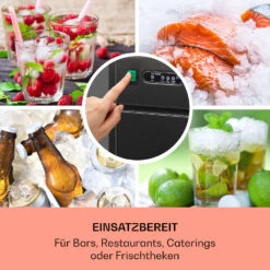 Powericer XL Eiswürfelmaschine 20 Kg/Tag 145 Watt 11 Powericer XL Eiswürfelmaschine 20 Kg/Tag 145 Watt -Geschäft Für Haushalts- Und Küchenbedarf 10036152 de 0003 usp