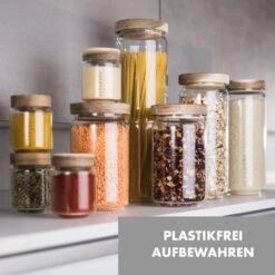 Glaswerk Cassia Gewürzgläser 6 St. 130 Ml Borosilikatglas Holzdeckel Luftdicht -Geschäft Für Haushalts- Und Küchenbedarf 10036357 de 0003 logo