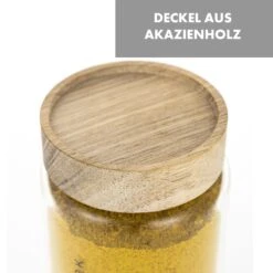 Glaswerk Cassia Gewürzgläser 6 St. 130 Ml Borosilikatglas Holzdeckel Luftdicht -Geschäft Für Haushalts- Und Küchenbedarf 10036357 de 0006 logo