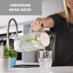 Glaswerk Livenza Wasserkrug 1,9 Liter Borosilikatglas Edelstahlsieb Deckel -Geschäft Für Haushalts- Und Küchenbedarf 10036359 de 0004 logo