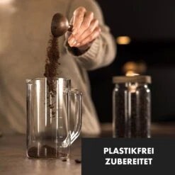 Glaswerk Ristretto French Press 0,35 Liter Borosilikatglas Edelstahl Walnussholz -Geschäft Für Haushalts- Und Küchenbedarf 10036360 de 0002 logo