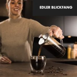 Glaswerk Ristretto French Press 0,35 Liter Borosilikatglas Edelstahl Walnussholz -Geschäft Für Haushalts- Und Küchenbedarf 10036360 de 0004 logo