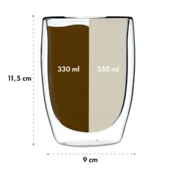 Jesolo Doppelwandige Thermogläser 350 Ml Handgemacht Borosilikatglas -Geschäft Für Haushalts- Und Küchenbedarf 10036363 yy 0007 logo