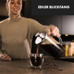 Glaswerk Ristretto French Press 1 Liter Borosilikatglas Edelstahl Walnussholz -Geschäft Für Haushalts- Und Küchenbedarf 10036368 de 0004 logo