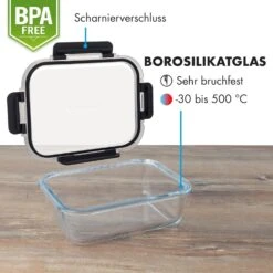 Glaswerk Jardine Frischhaltedosen 3er Set 640 1040 1520 Ml Borosilikatglas Deckel -Geschäft Für Haushalts- Und Küchenbedarf 10036377 de 0007 logo