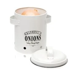 Iowa Zwiebeltopf Emaille-Stahlblech Ca. 17 X 22,5 X 14 Rostfrei -Geschäft Für Haushalts- Und Küchenbedarf 10037448 yy 0004 logo