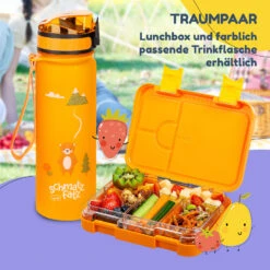 Schmatzfatz Junior Lunchbox 6 Fächer 21,3 X 15 X 4,5 Cm (BxHxT) -Geschäft Für Haushalts- Und Küchenbedarf 10037943 de 0007 usp