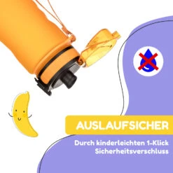 Schmatzfatz Trinkflasche Sportflasche 500 Ml 24 Cm Tritan -Geschäft Für Haushalts- Und Küchenbedarf 10037953 de 0003 usp