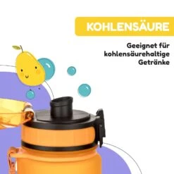 Schmatzfatz Trinkflasche Sportflasche 500 Ml 24 Cm Tritan -Geschäft Für Haushalts- Und Küchenbedarf 10037953 de 0005 usp