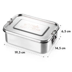 Schmatzfatz Eco Lunchbox 1200ml 19,5 X 14,5 X 6,5 Cm (BxHxT) Edelstahl 13 Schmatzfatz Eco Lunchbox 1200ml 19,5 X 14,5 X 6,5 Cm (BxHxT) Edelstahl -Geschäft Für Haushalts- Und Küchenbedarf 10037956 yy 0006 logo