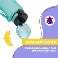 Schmatzfatz Trinkflasche Sportflasche 350 Ml 18 Cm Tritan -Geschäft Für Haushalts- Und Küchenbedarf 10037958 de 0003 usp