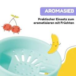 Schmatzfatz Trinkflasche Sportflasche 350 Ml 18 Cm Tritan -Geschäft Für Haushalts- Und Küchenbedarf 10037958 de 0006 usp