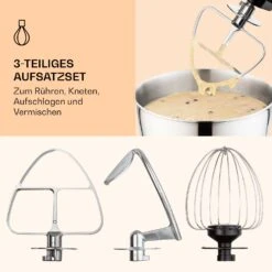 Bella Mini Rührmaschine 1200 W 6 Stufen 4 Liter Edelstahl Pulsfunktion -Geschäft Für Haushalts- Und Küchenbedarf 10037980 de 0005 logo