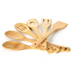 Küchenzubehör Kochlöffel Und Pfannenheber 6er-Set Nachhaltig Bambus -Geschäft Für Haushalts- Und Küchenbedarf 10038044 yy 0006 logo