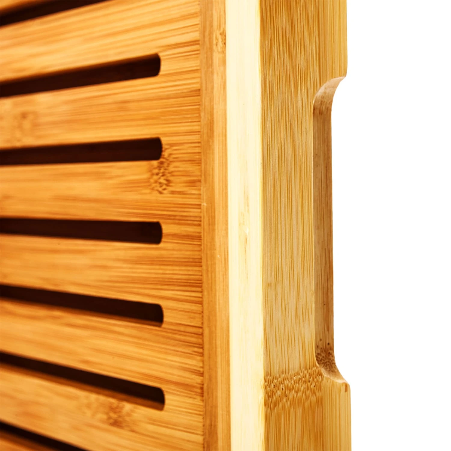 Brotschneidebrett Mit Krümelfach Bambus 38 X 3 X 25,5 Cm (BxHxT) Recycelbar 8 Brotschneidebrett Mit Krümelfach Bambus 38 X 3 X 25,5 Cm (BxHxT) Recycelbar – Bild 6