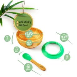 Kindergeschirr Mit Bambusschale Und Löffel 400 Ml Inkl. Saugnapf Ø: 13,7 Cm 13 Kindergeschirr Mit Bambusschale Und Löffel 400 Ml Inkl. Saugnapf Ø: 13,7 Cm -Geschäft Für Haushalts- Und Küchenbedarf 10038058 yy 0006 logo